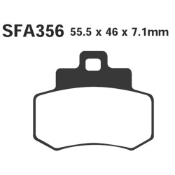 Brake Pads Sfa Kymco Granddink 150250 Rear for KYMCO Grand Dink 250 01-06 Brakes EBC