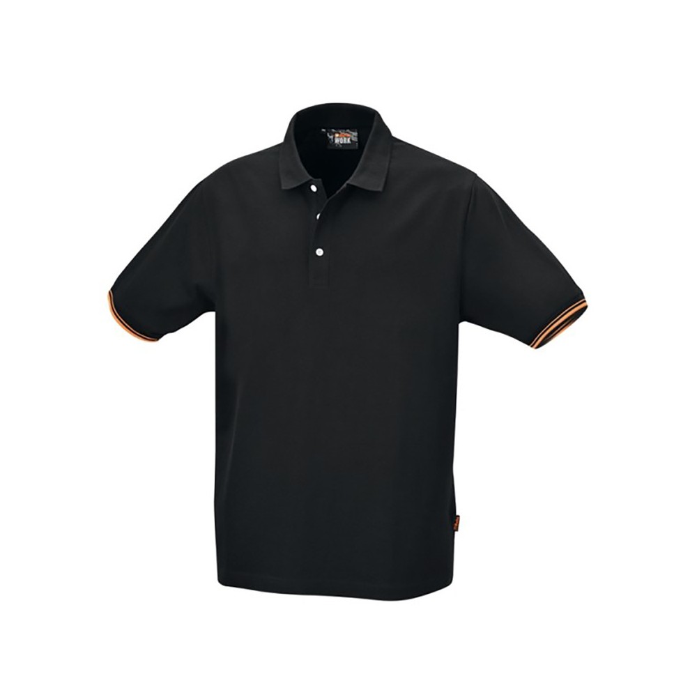 POLO COTONE-PIQUE BLACK TG. XXXL  BETA