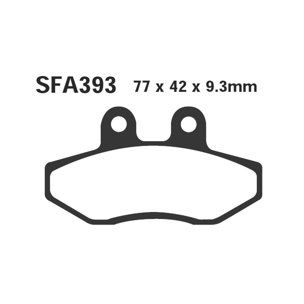 Brake Pads Sfac Yamaha Cygnusx 125 04-07 Front for YAMAHA XC Cygnus X 125 04-13 and other models Pastiglie Freno EBC