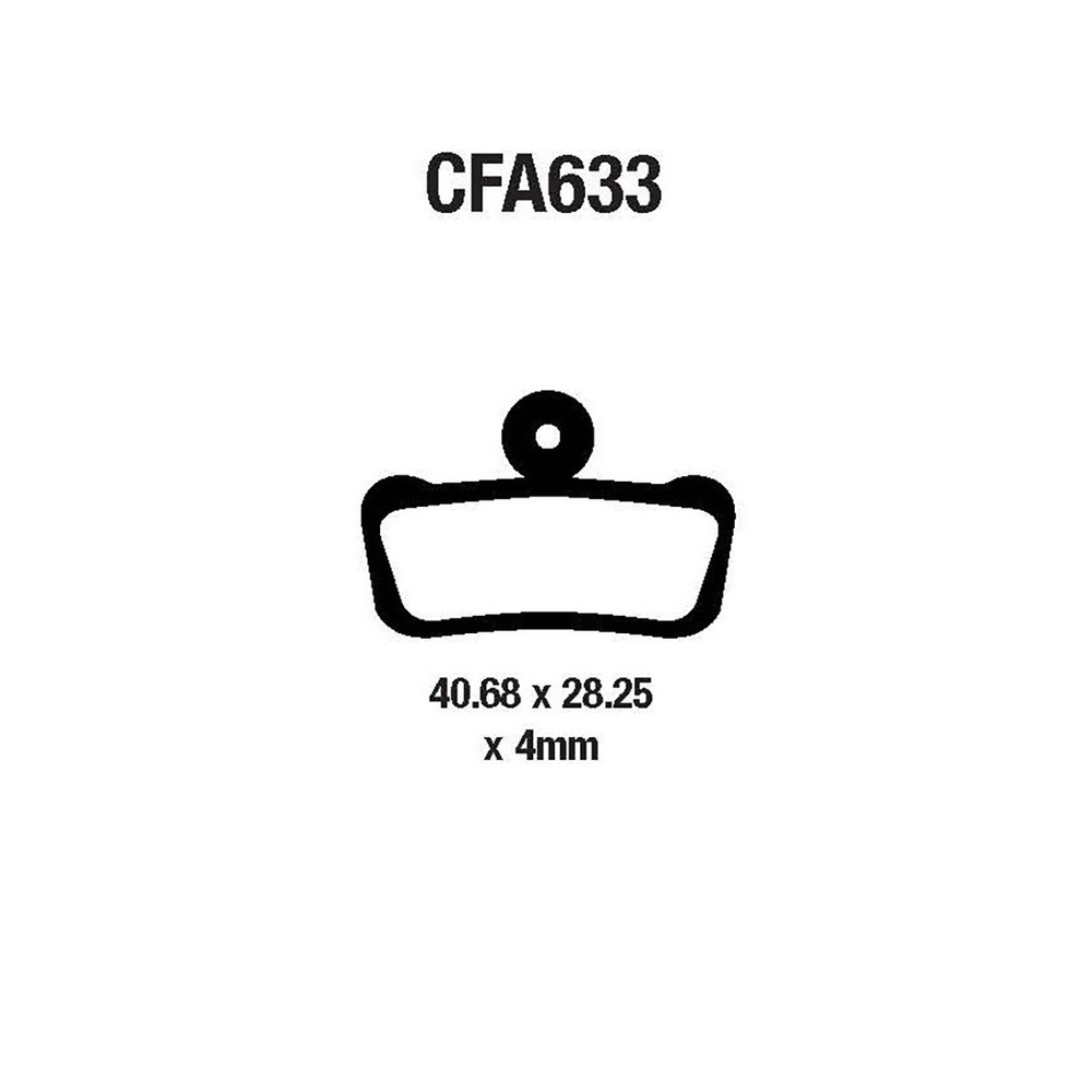 Pastiglie Mtb CFA633 Mescola Mountain Bike EBC