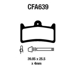 Pastiglie Mtb CFA639 Mescola Mountain Bike EBC