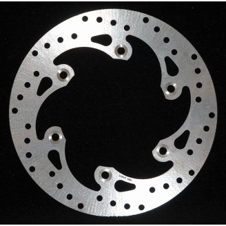 Bremsscheiben | Die Bremsscheibe ist das Bauteil, auf das die Bremsbeläge wirken, um das Rad abzubremsen: Material und Dicke bestimmen die Bremskraft und deren Konstanz, besonders wenn sich die Scheibe bei starker Beanspruchung erhitzt. Eine verschlissene oder verzogene Scheibe verlängert den Bremsweg und kann Vibrationen am Hebel oder Pedal verursachen.Im Sortiment findest du vordere und hintere Bremsscheiben für Motorräder und Roller verschiedener Hubräume, von EBC, Ferodo, Brembo, GRIMECA und RMS, fest oder schwimmend gelagert. Zur richtigen Wahl gibst du Modell und Baujahr deines Fahrzeugs an oder prüfst den Originalcode bzw. die Maße der montierten Scheibe, um Fehler bei Durchmesser oder Lochkreis zu vermeiden.
