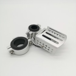 Faretto Bkr Foggy Sq ARGENTOH3 Fanaleria e Lampade BKR