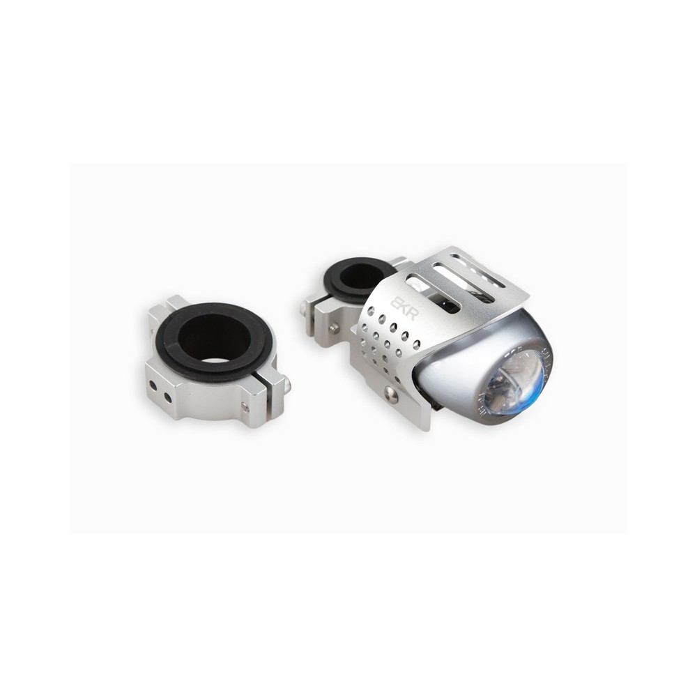 Faretto Bkr Foggy Argento H3 Fanaleria e Lampade BKR