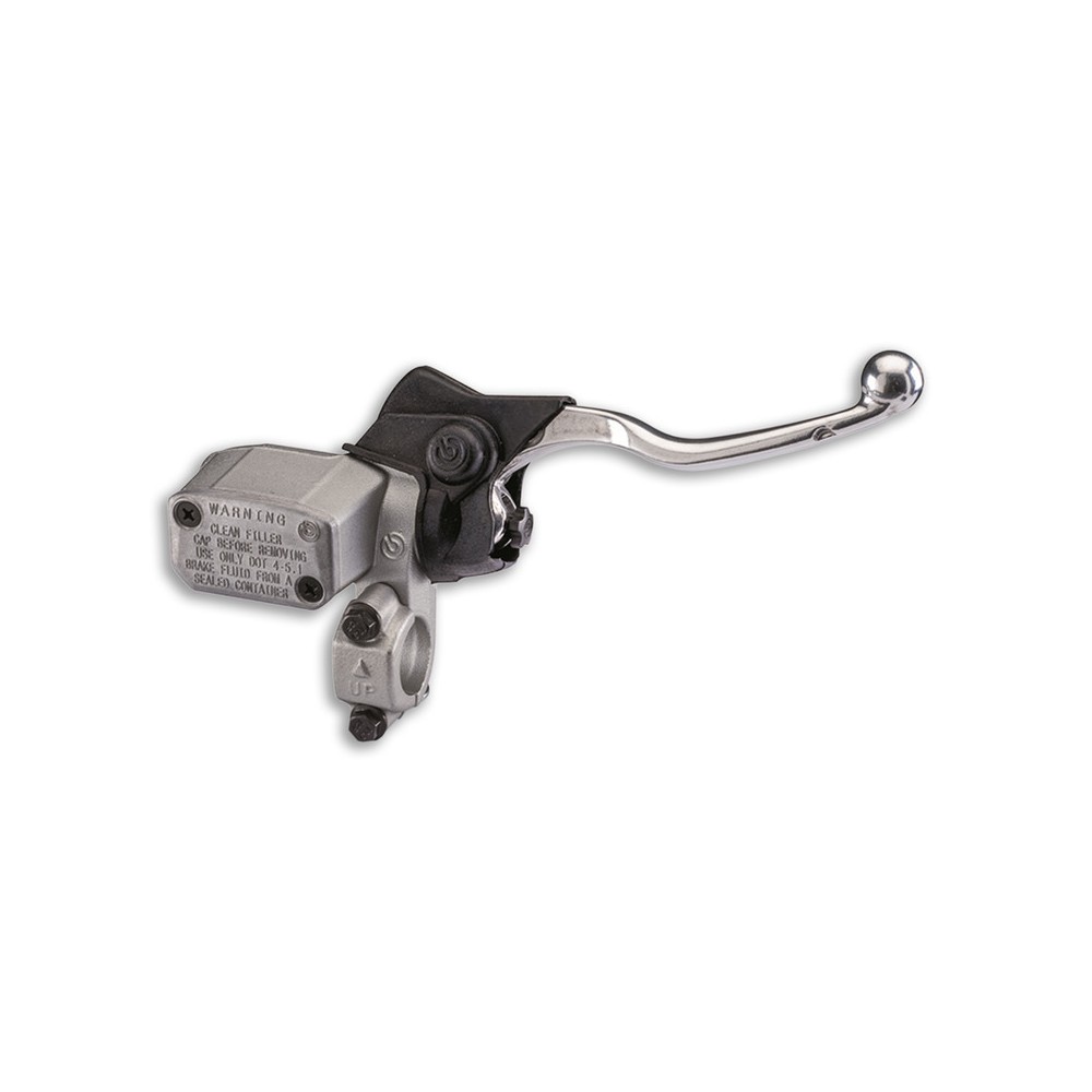 Pompa Freno Brembo Ps 9 Conserbatoio Argento Leva Cromo Pompe Freno Brembo
