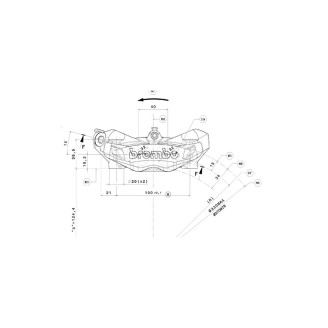 Brake Caliper Pinze Freno Brembo