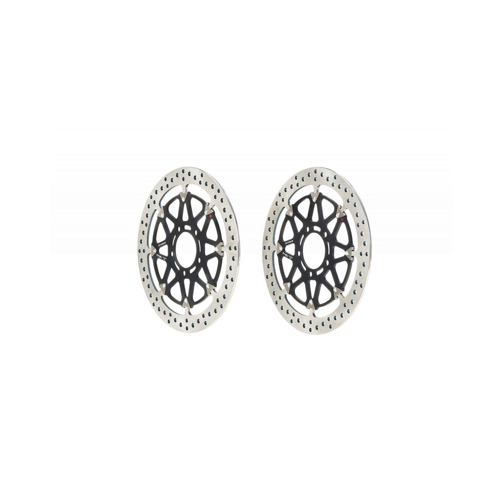 Pair Of Brake Discs Dischi Freno Brembo