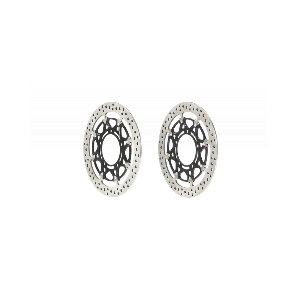 Pair Of Brake Discs Dischi Freno Brembo