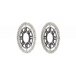 Pair Of Brake Discs Dischi Freno Brembo