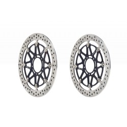 Pair Of Brake Discs Dischi Freno Brembo