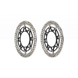 Pair Of Brake Discs Dischi Freno Brembo