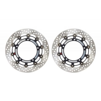 Pair Of Brake Discs Dischi Freno Brembo