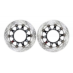 Pair Of Brake Discs Dischi Freno Brembo