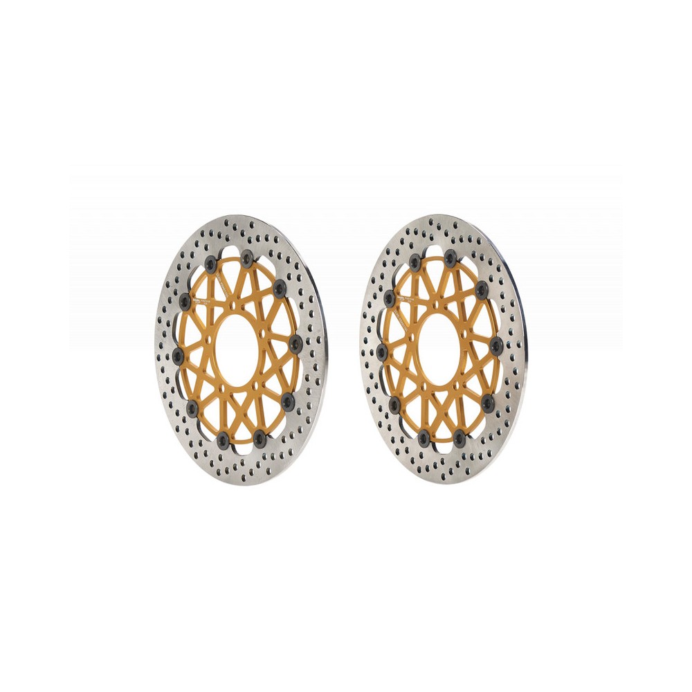 Pair Of Brake Discs Dischi Freno Brembo