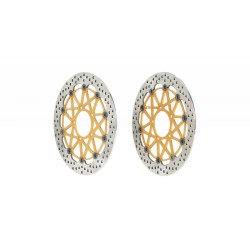 Pair Of Brake Discs Dischi Freno Brembo