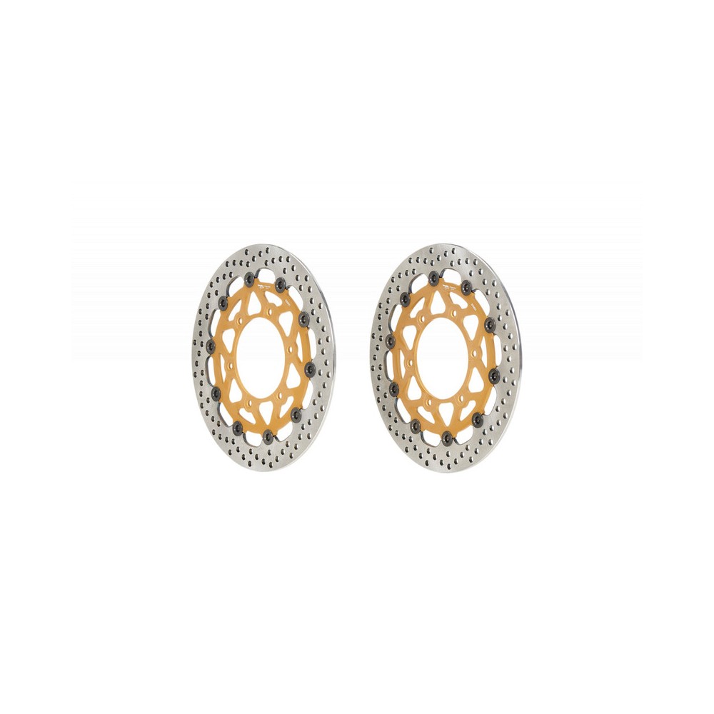Pair Of Brake Discs Dischi Freno Brembo