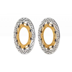 Pair Of Brake Discs Dischi Freno Brembo