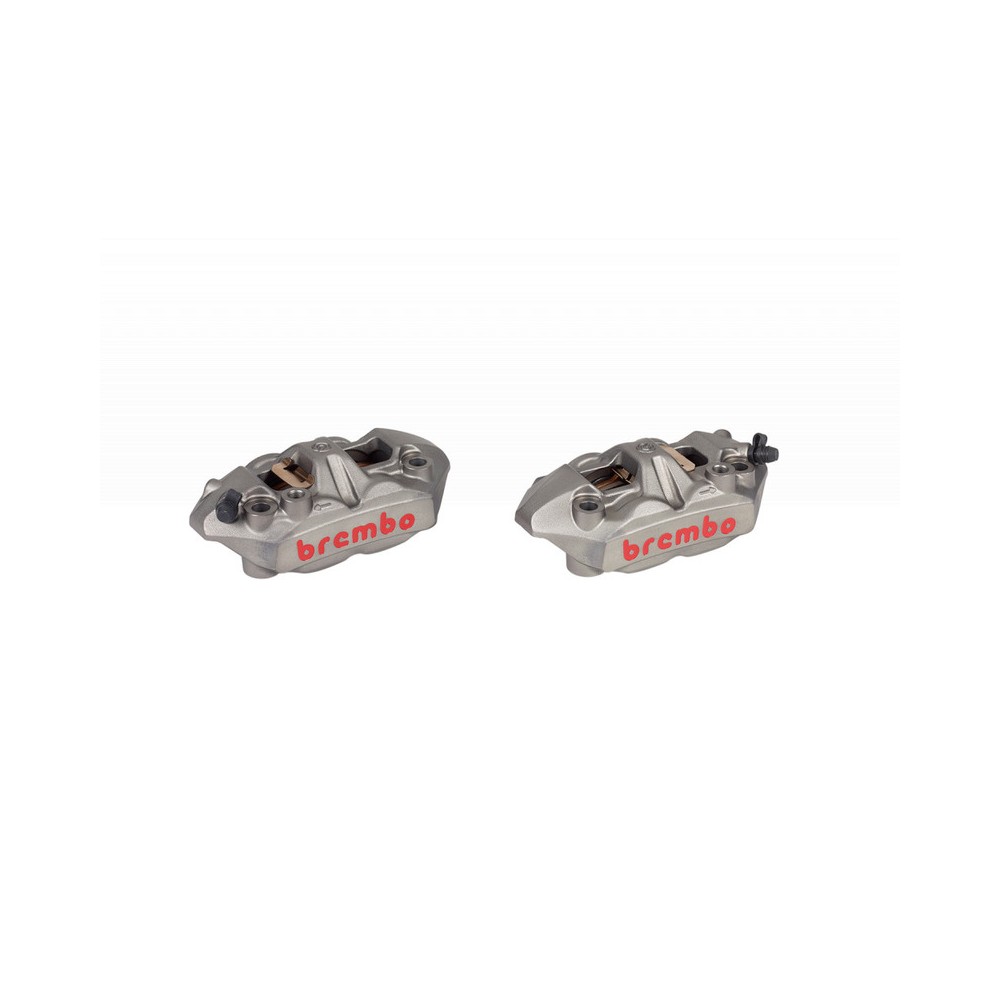Coppia Pinze Freno Radialibrembo M4 108MM Titanio Pinze Freno Brembo
