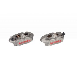 Coppia Pinze Freno Radialibrembo M4 108MM Titanio Pinze Freno Brembo