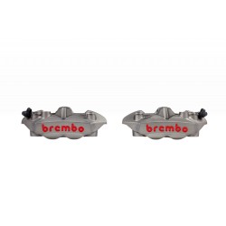 Coppia Pinze Freno Radialibrembo M4 108MM Titanio Pinze Freno Brembo