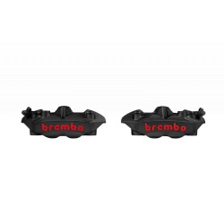 Coppia Pinze Freno Radialibrembo M4 108MM Nere Pinze Freno Brembo