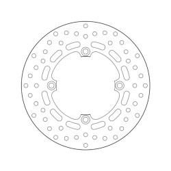 Disco Freno Brembo Serie ORO68B407P7 Pastiglie Freno Brembo