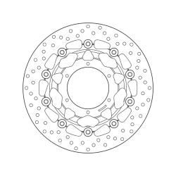 Disco Freno Brembo Serie ORO78B40824 Pastiglie Freno Brembo