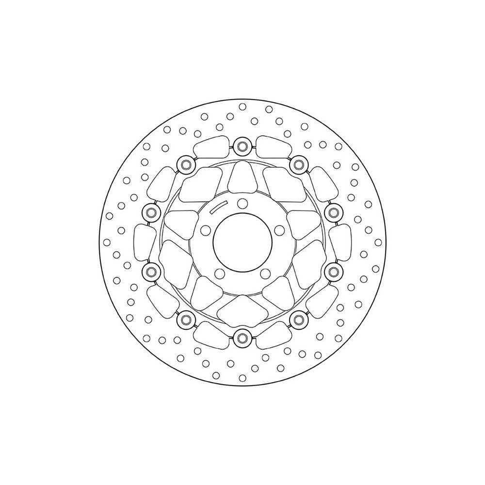 Brake Disk Brembo Serie ORO78B40841 Pastiglie Freno Brembo
