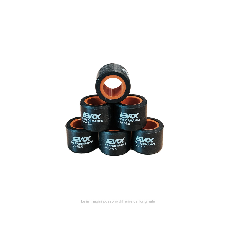 Kit rulli EVOK Iron Drive 19x15,5mm 5gr Variatori Evok