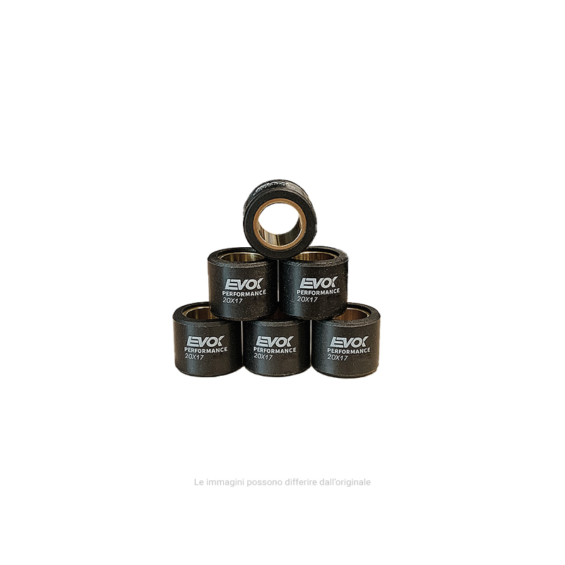Kit rulli EVOK Iron Drive 20x17mm 9gr Variatori Evok