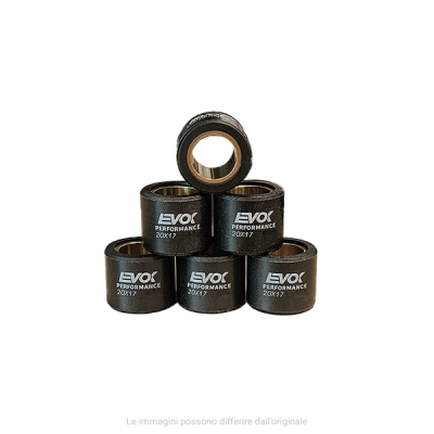 Set de rouleaux EVOK Iron Drive CVT 20x17mm 12gr