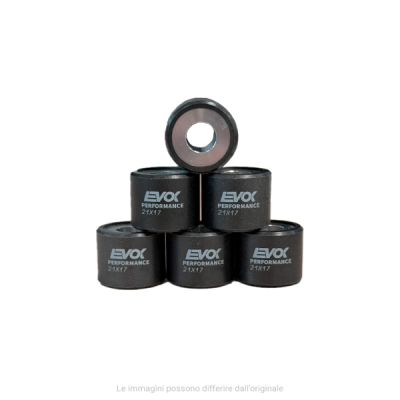EVOK Iron Drive CVT rollers set 21x17mm 13gr