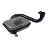Silencieux RMS Classic Piaggio Vespa Super 125-150cc 131869 Terminali Rms Classic