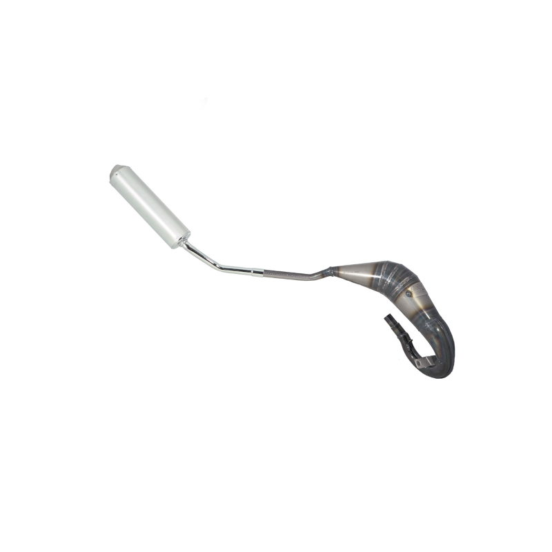 Système d échappement Evok Iron Pipe soudé à la main avec silencieux Inox et Alu Shorty pour HM Cre Baja Six Competiton - Cr Terminali Evok