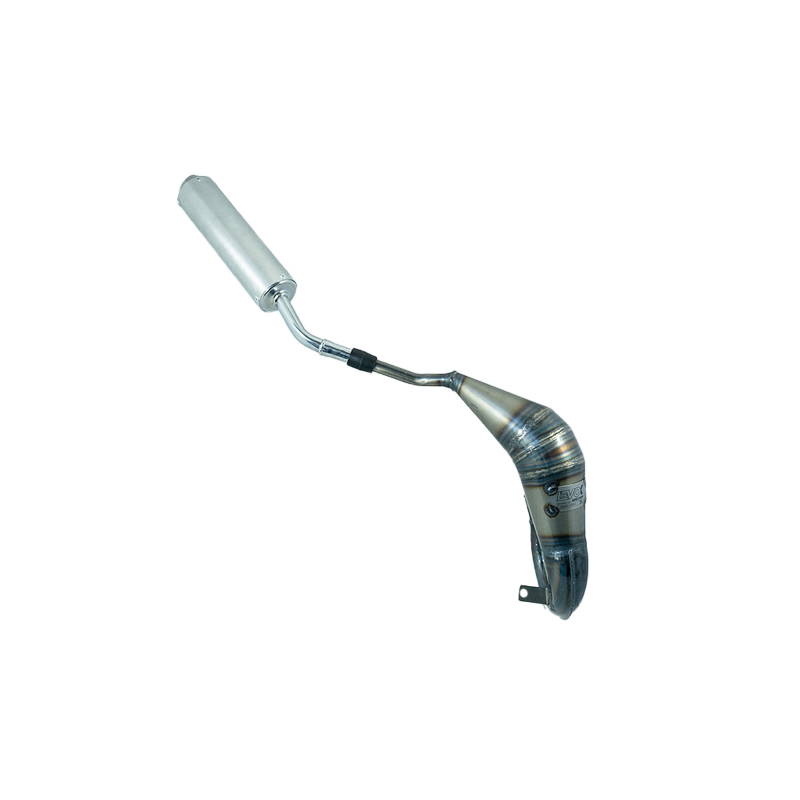 Marmitta Evok Iron Pipe saldata con silenziatore Shorty in Alluminio e Inox per Vent Baja-Derapage 50 19-22 Terminali Evok