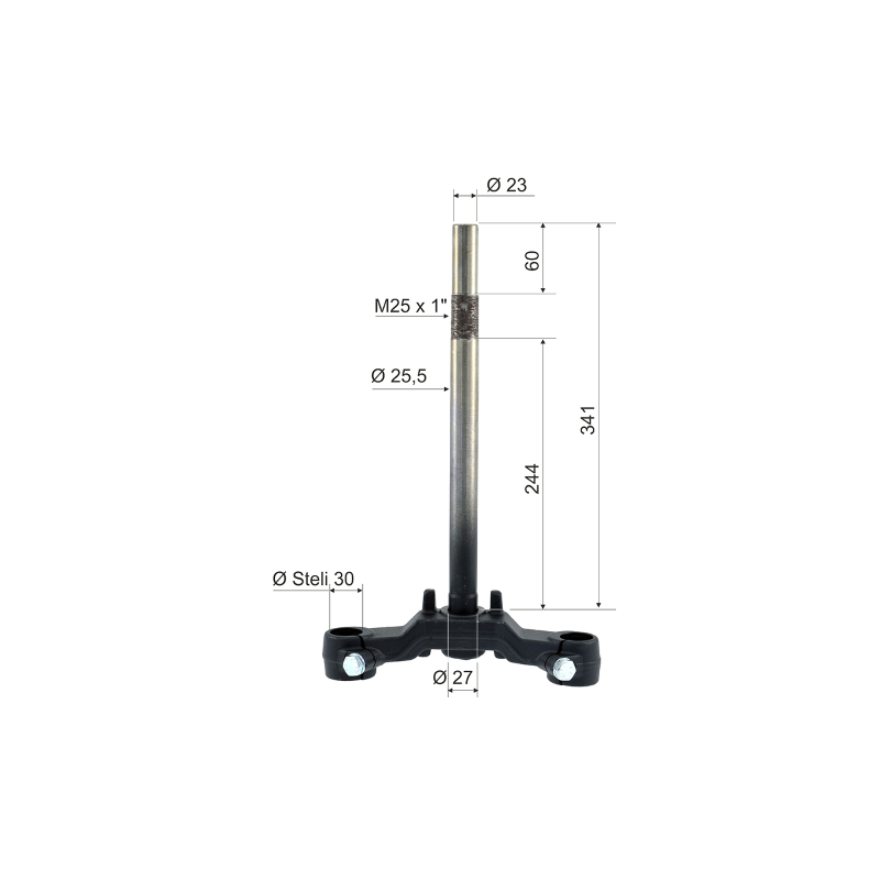 Testa forcella RMS Mbk Booster Ng Nitro Aerox 50cc Altro RMS