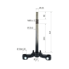 Jeu de direction de fourche RMS Mbk Booster Ng Nitro Aerox 50cc Altro RMS