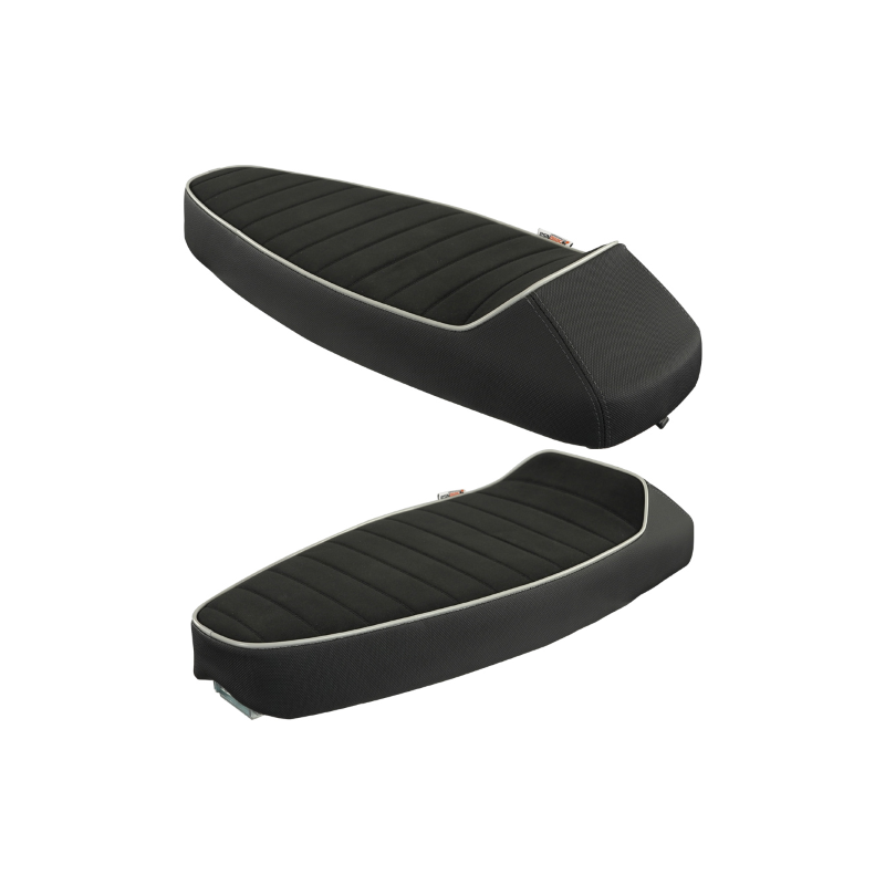 As this text includes product names and codes NISA, Sport Racing, Piaggio Vespa Pk 697SR which must not be translated, the outpu Selle e Sedili Nisa