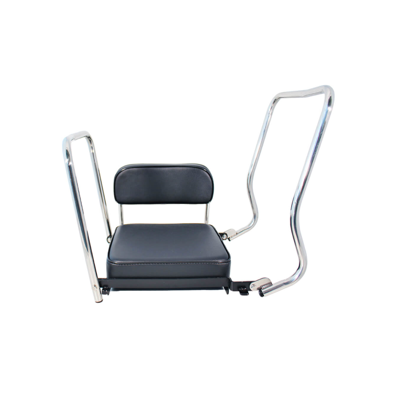 Folding Rear Seat Piaggio Vespa 125-150cc Black 60s-70s-80s Seats Rms Classic
