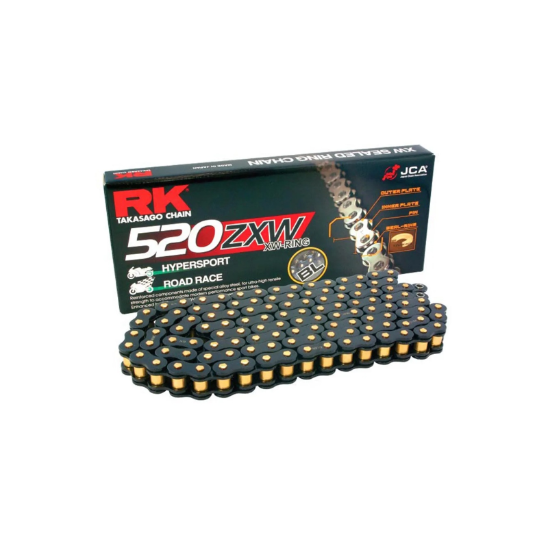 CATENA RK BL520ZXW-120 CLF BLACK SCALE Catene Rk Chain