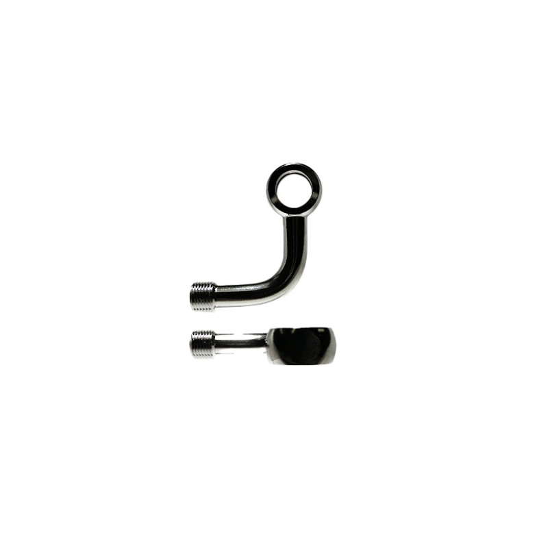 M10 90 BANJO LUNGO, CURVA A LATO, CROMATO Tubi Freno Evok
