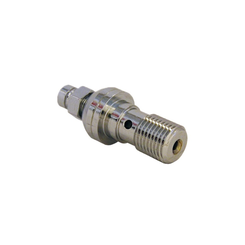 M10x1.00 SINGLE BLEED BANJO BOLT, CHROME Tubi Freno Evok
