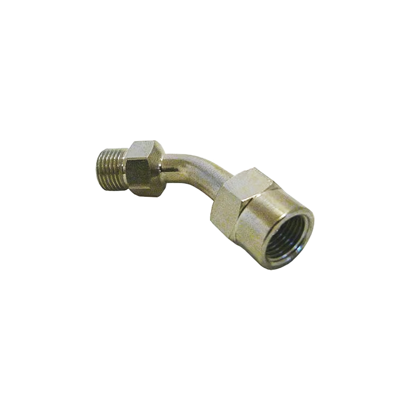 SWIVEL JOINT 45DEG 1 8TH BSP CHROME Brake Hoses Evok