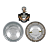 Fanale completo anteriore Siem Piaggio Vespa Rally 180-200cc 144772 Fanaleria e Lampade Siem