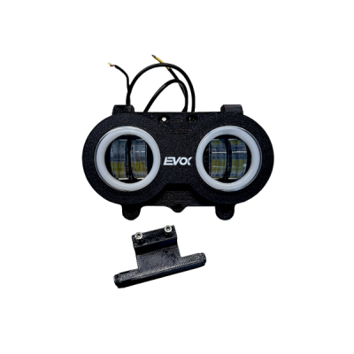 Phare LED EVOK IRON LED pour Booster 50 double éclairage