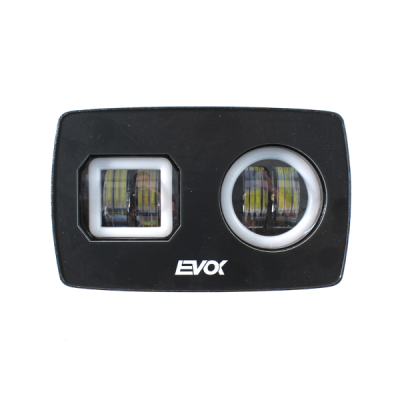 LED right headlight for EVOK IRON LED for Ape 50 double light Fanaleria e Lampade Evok