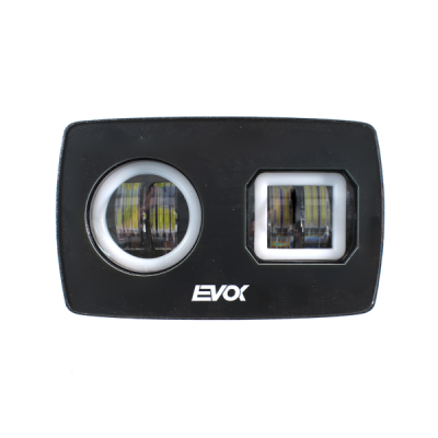 Phare avant gauche LED pour EVOK IRON LED pour Ape 50 double éclairage Fanaleria e Lampade Evok
