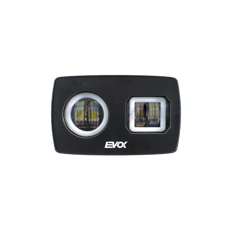 Fanale completo anteriore SX Iron led EVOK Piaggio Ape 50 doppio faro Fanaleria e Lampade Evok