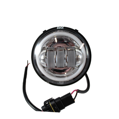 Luz delantera completa Fondo cromado Evok Iron led Piaggio Vespa 50cc N L R