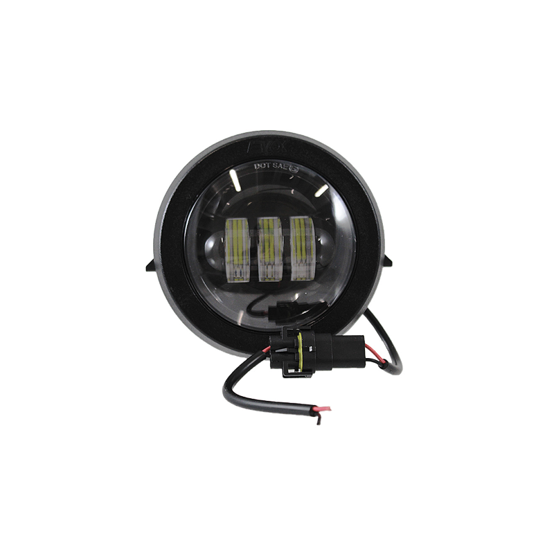 Phare avant complet Iron led fond noir EVOK Piaggio Vespa Pk 50-125cc S Xl Éclairage et Ampoules Evok